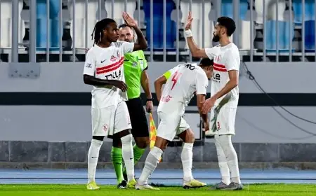 هدف فوز الزمالك على البنك الأهلي بركلة ساحرة من شيكو بانزا في الدوري المصري