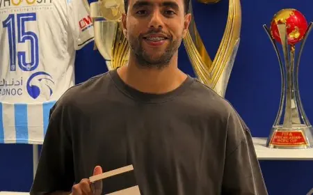 محمد الشيبي يتوج بجائزة أفضل لاعب في مصر من سوفا سكور العالمية