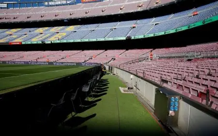 كامب نو يتصدر ويمبلي لاستضافة نهائي دوري أبطال أوروبا 2029