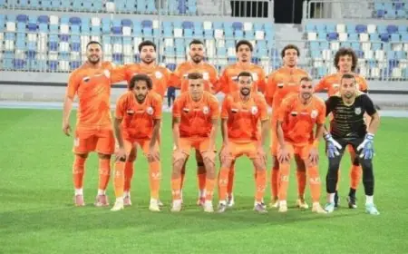 «شيكا» يقود تشكيل أبو قير للأسمدة في مواجهة بيراميدز بالدوري الممتاز