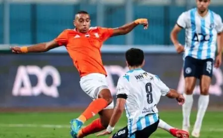 بيراميدز يتغلب على أبو قير للأسمدة بهدفين نظيفين ويتصدر الدوري المصري بشكل مؤقت | «فيديو»
