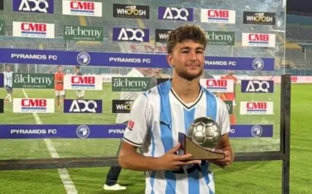 عودة فاخوري يتوج بلقب أفضل لاعب في مباراة بيراميدز وأبو قير للأسمدة
