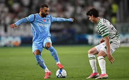 محمد صلاح يقود فرينكفاروزي لاكتساح طرابزون سبور برباعية والتأهل للدوري الأوروبي