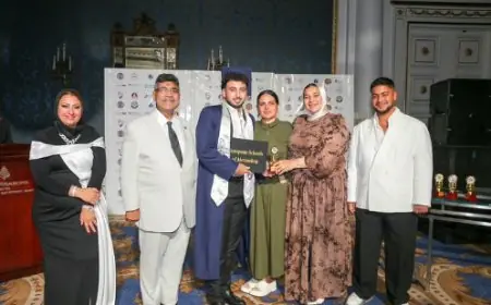احتفال دان زوجة حسام حسن مع العميد بتخرج ابنها من الثانوية العامة