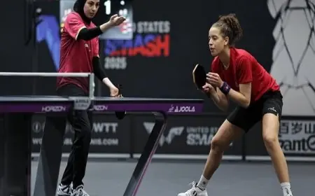 منتخب سيدات تنس الطاولة يتألق ويحقق الذهبية في دورة ألعاب البحر المتوسط
