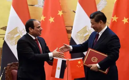 عقد من التعاون بين مصر والصين يصل بالعلاقات إلى مرحلة جديدة