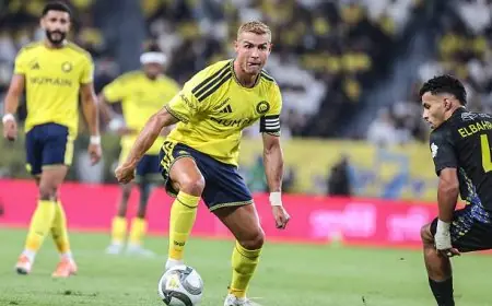 رونالدو يتصدر قائمة هدافي النصر في الدوري السعودي