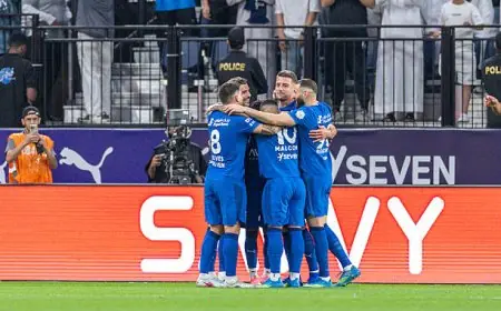 الهلال يسيطر على الخليج بخماسية رائعة ويواصل نجاحه المميز في الدوري السعودي