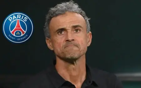 لويس إنريكي يعبر عن رضاه بعد التعادل مع ليل ويؤكد على ضرورة تحسين الأداء البدني