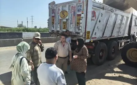 محافظ الدقهلية يعلن عن نقل 700 طن من المخلفات الصلبة وتحسين طرق نبروه طلخا