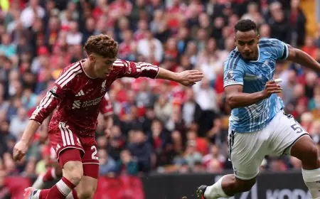 ليفربول يفقد النقاط في تعادل مثير مع نوتنجهام فورست