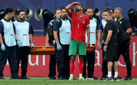 إصابة محمد ربيع حريمات بقطع الرباط الصليبي تعصف بآماله