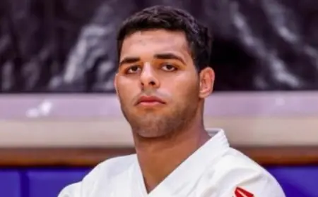 عمر الرملي يحقق ذهبية الجودو ويرفع رصيد مصر إلى 33 ميدالية في «تارانتو 2026»