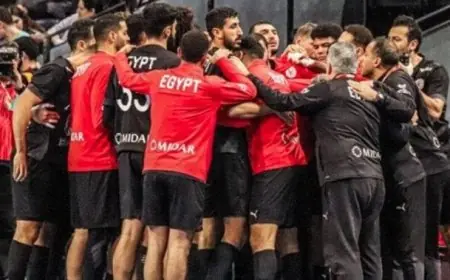 منتخب مصر لكرة اليد يتأهل إلى نهائي دورة الألعاب المتوسطية بعد انتصاره على الجزائر