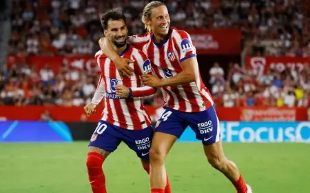 أتلتيكو مدريد ينتصر على إشبيلية في الدوري الإسباني بالرغم من غياب نجمهم خوليان ألفاريز