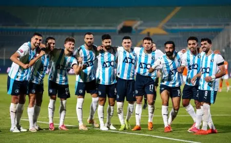 تشكيلة فريق بيراميدز لمعسكر مباراته مع المصري في الدوري