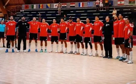 منتخب اليد يواجه اليونان اليوم سعيًا لتحقيق ذهبية دورة ألعاب البحر المتوسط