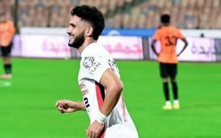 حسام أشرف يسجل هدف الزمالك الأول في مرمى بتروجت السويس «فيديو»