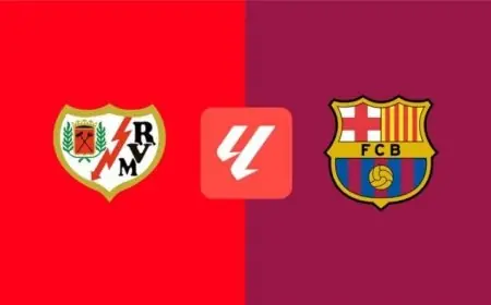 بث مباشر لمباراة برشلونة ورايو فاليكانو في الدوري الإسباني