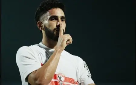 حسام أشرف: خبرة لاعبي الزمالك كانت حاسمة في مواجهة بتروجت السويس