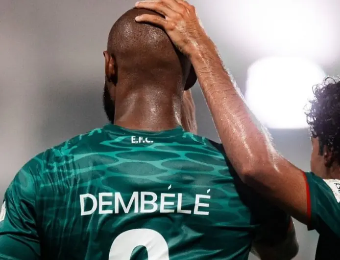 هاتريك ديمبيلي مهاجم الاتفاق يحقق أول ثلاثية أهداف في الدوري السعودي