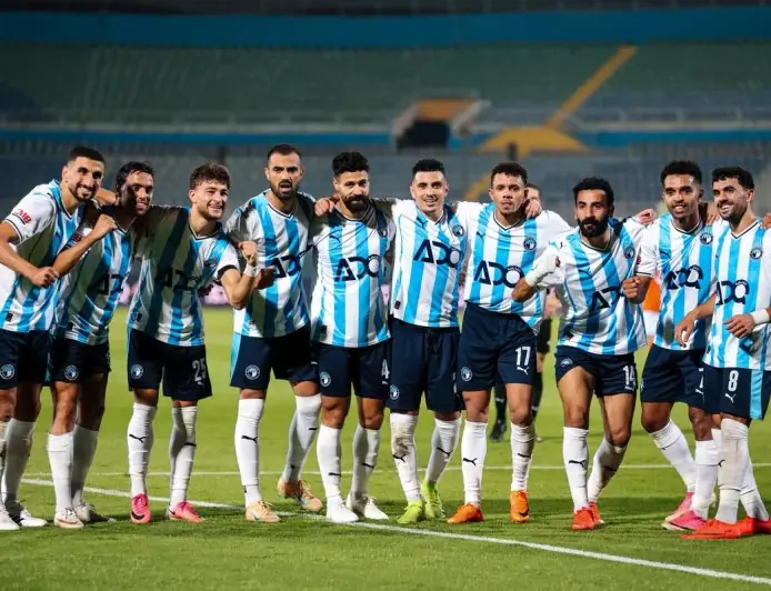 تشكيلة فريق بيراميدز لمعسكر مباراته مع المصري في الدوري