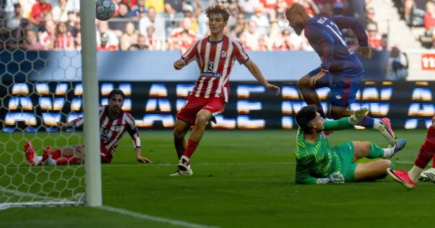 مانشستر يونايتد يحقق انتصاراً مثيراً على أتلتيكو مدريد بثنائية مبيومو