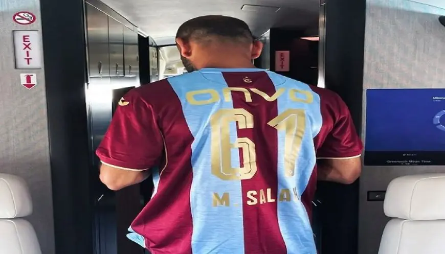 محمد صلاح يرتدي قميص طرابزون سبور بالرقم «61».. ما سر هذا الرقم الأيقوني في تركيا؟