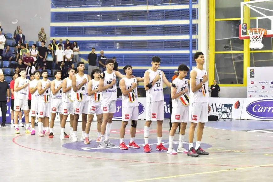 منتخب مصر للناشئين يهيمن على نيجيريا في بداية بطولة الأفروباسكت تحت 18 عامًا