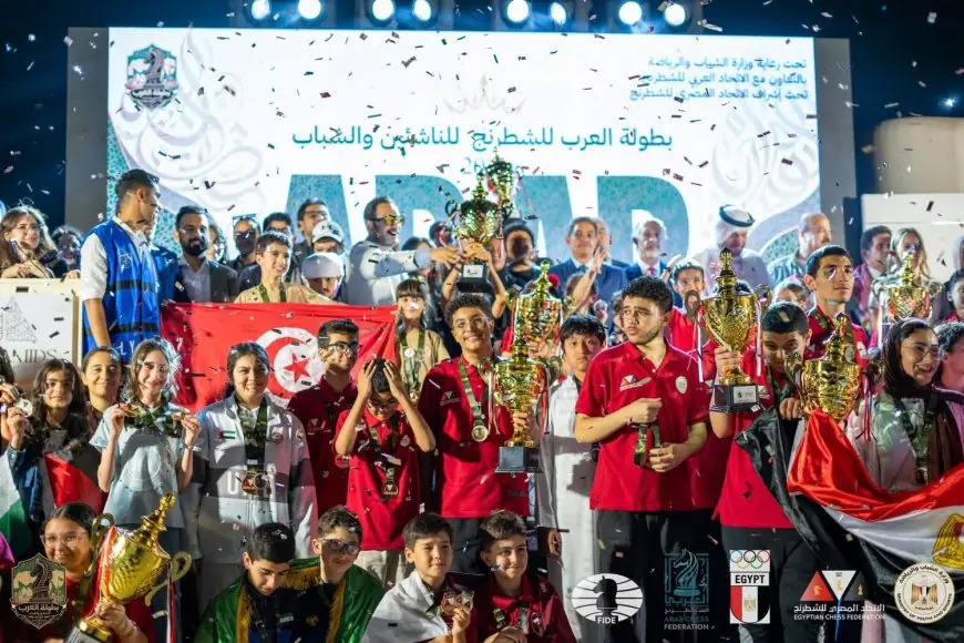 وزير الرياضة يهنئ منتخب مصر للشطرنج بتفوقه في البطولة العربية وحصده للذهب
