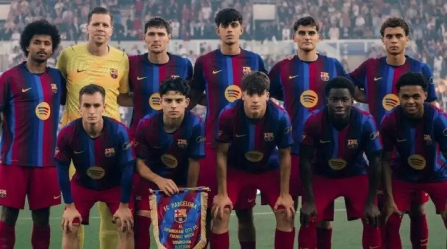 بمشاركة حمزة عبد الكريم، برشلونة يتغلب على نوتنجهام فورست بهدف نظيف في كأس فريولي الودية.