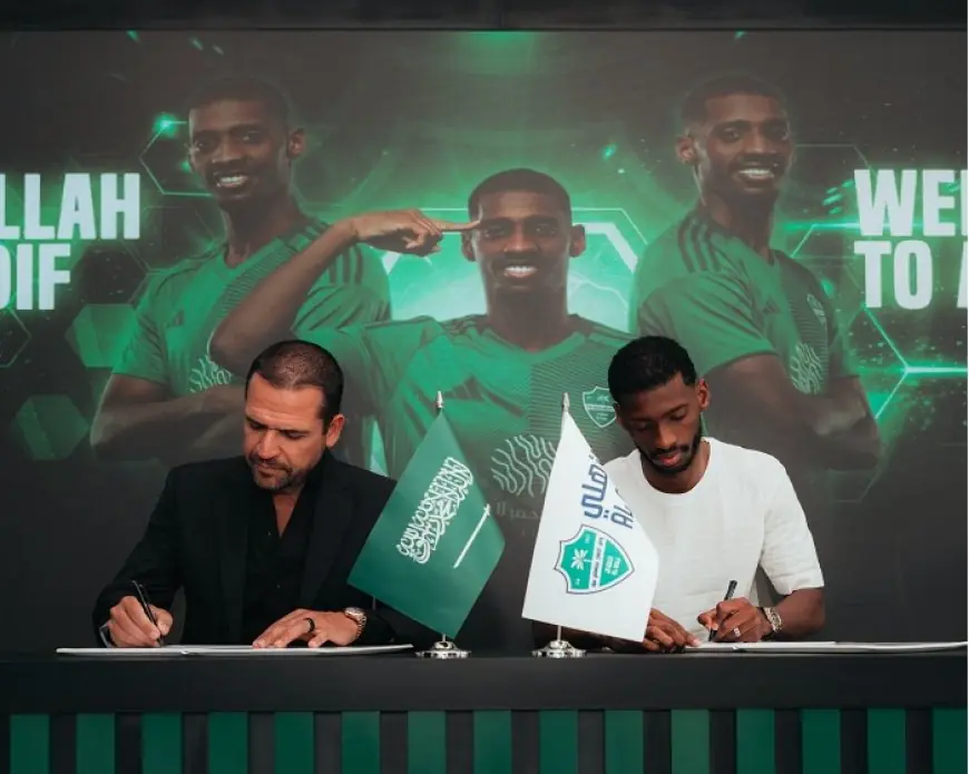 الأهلي السعودي يعلن رسميًا ضم عبد الله رديف حتى عام 2030