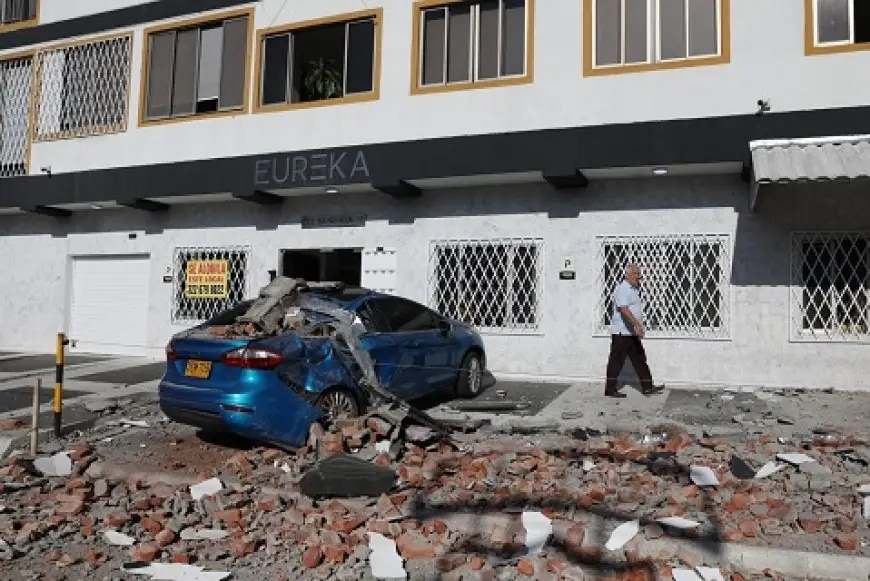 زلزال مدمر يضرب كولومبيا بقوة 7.4 درجة: وفاة 111 شخصًا وانهيار عشرات المباني
