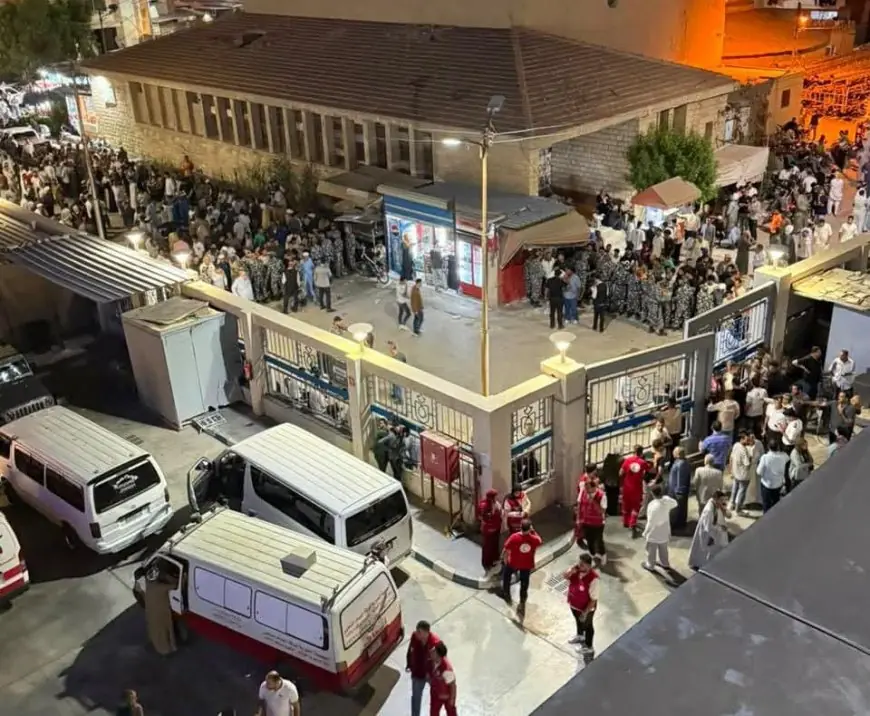 الهلال الأحمر يدعم أسر ضحايا حادث الإسماعيلية لاستكمال إجراءات الدفن