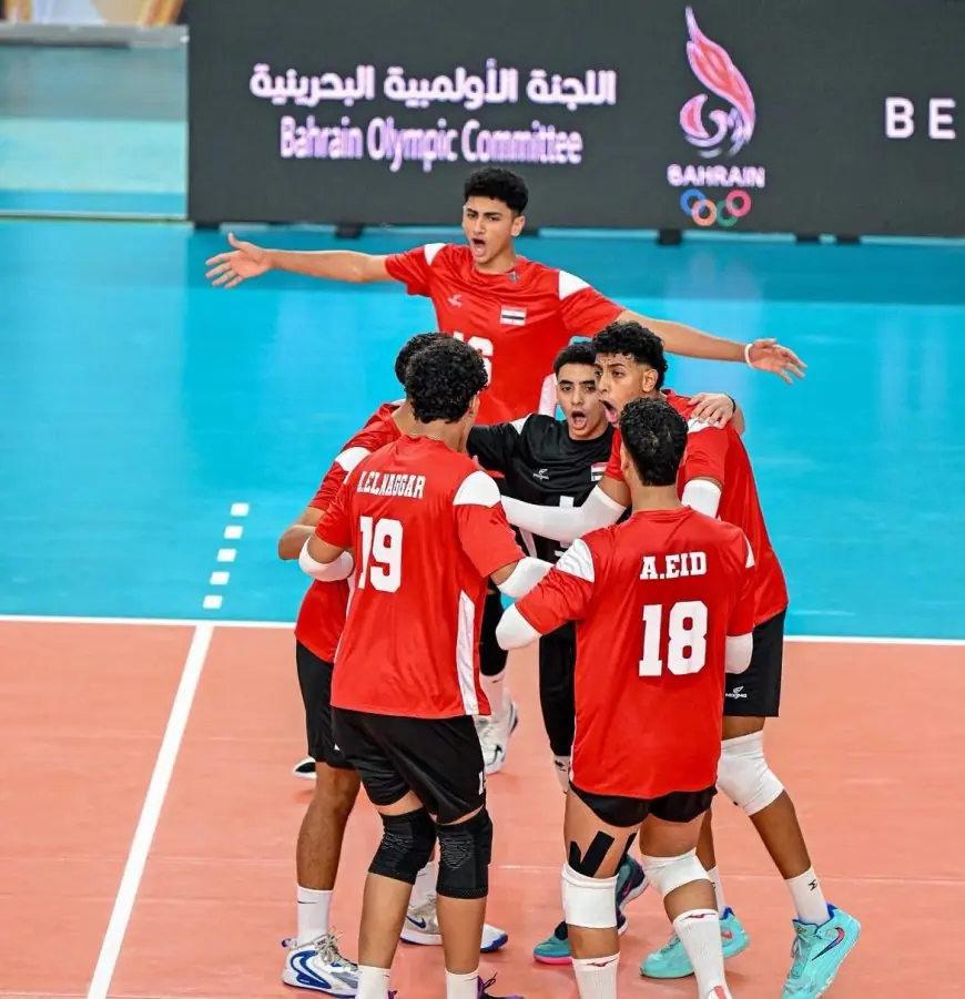 منتخب مصر يتفوق على السعودية في بطولة الناشئين العربية للكرة الطائرة