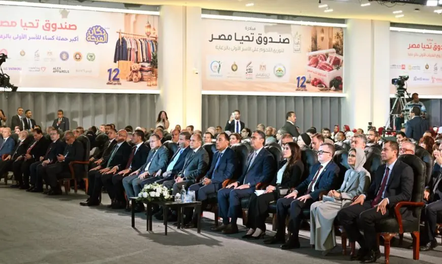 في ذكرى تأسيس صندوق تحيا مصر توزيع نصف مليون قطعة ملابس و50 ألف كرتونة غذائية لدعم الأسر