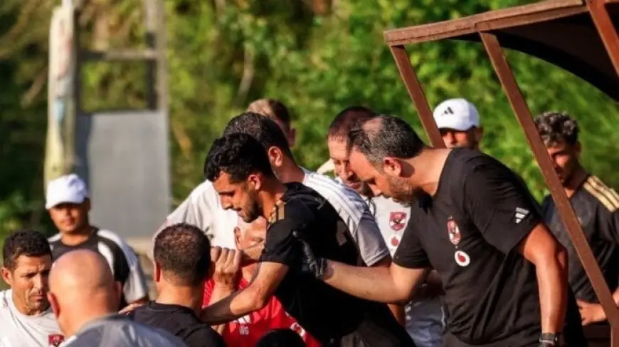الأهلي يساند يوسف بلعمري بعد تعرضه لقطع في الرباط الصليبي