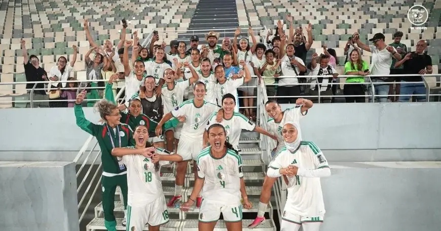 المنتخب الجزائري للسيدات يتوج ببرونزية كأس إفريقيا بعد فوزه على المغرب