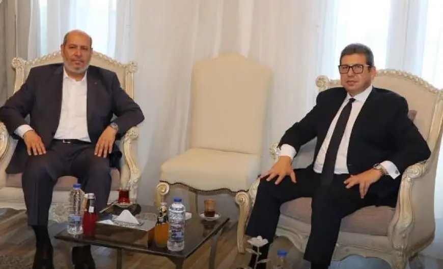 رئيس المخابرات العامة يستقبل وفد حماس برئاسة خليل الحية لتعزيز التعاون المشترك