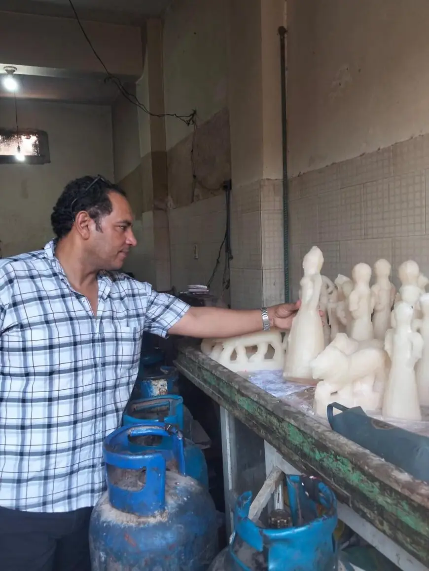 قبل المولد النبوي اكتشاف 5760 قطعة حلوى وملبن غير معلومة المصدر في الغربية
