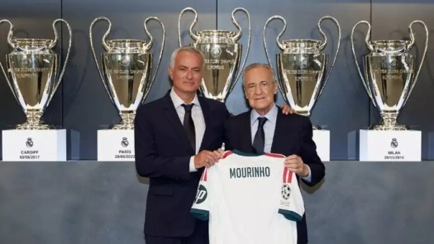 ريال مدريد يعلن تعيين جوزيه مورينيو مدربًا للفريق بعقد يمتد حتى 2029