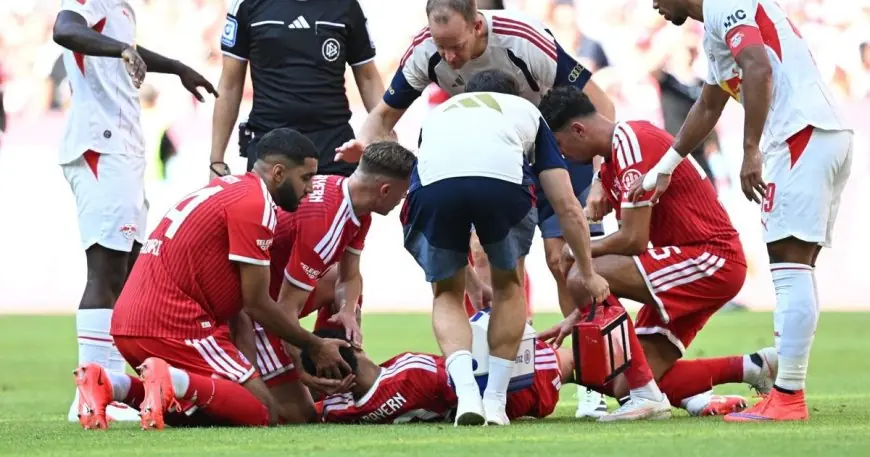 جمال موسيالا يكشف عن معاناته مع مشكلة الأعصاب ويطمئن جمهوره بعدم وجود خطر صحي