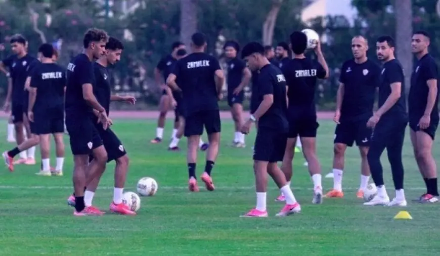 الزمالك يكمل استعداداته لملاقاة الاتحاد السكندري في الدوري المصري