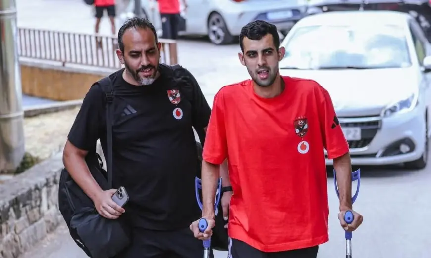 طبيب الأهلي يعلن موعد عملية بلعمري الجراحية في ميونيخ