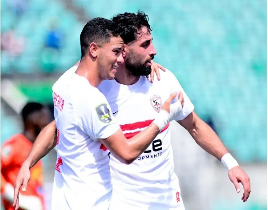 عدي الدباغ يتألق في قيادة هجوم الزمالك ضد الاتحاد السكندري في الدوري المصري