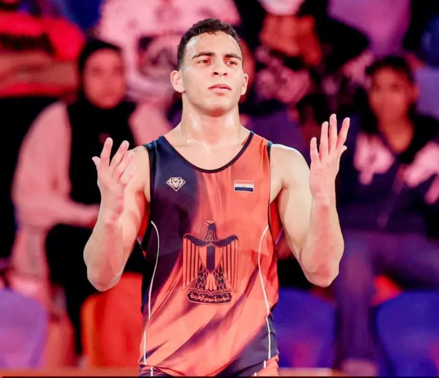 محمد القاسم يحقق الميدالية الثالثة لمصر في المصارعة بدورة ألعاب المتوسط 2026