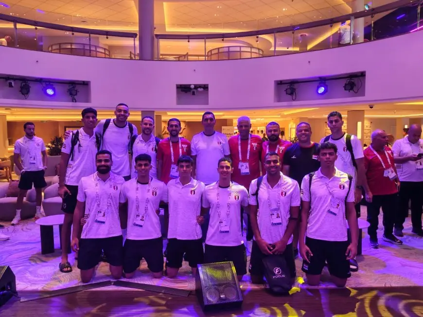 وزير الرياضة يجتمع مع البعثة المصرية في دورة ألعاب البحر المتوسط في تارانتو