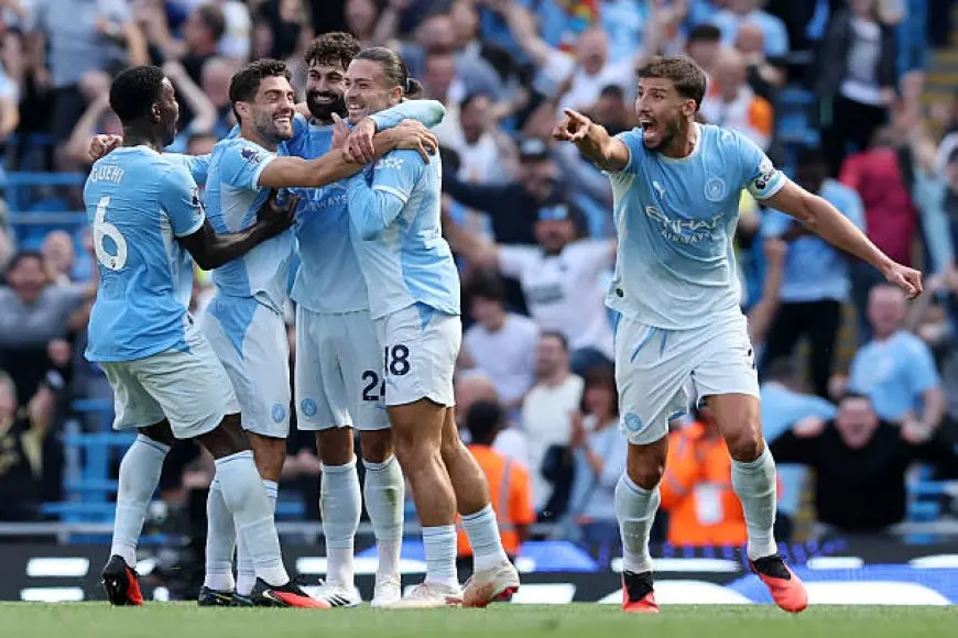 مانشستر سيتي يحقق فوزاً مثيراً في انطلاقة الدوري الإنجليزي أمام بورنموث
