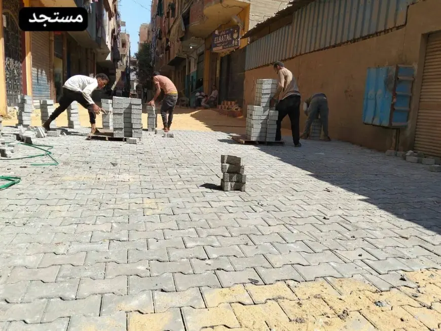 محافظ الجيزة يشرف على انطلاق أعمال رصف وتطوير شوارع الوراق