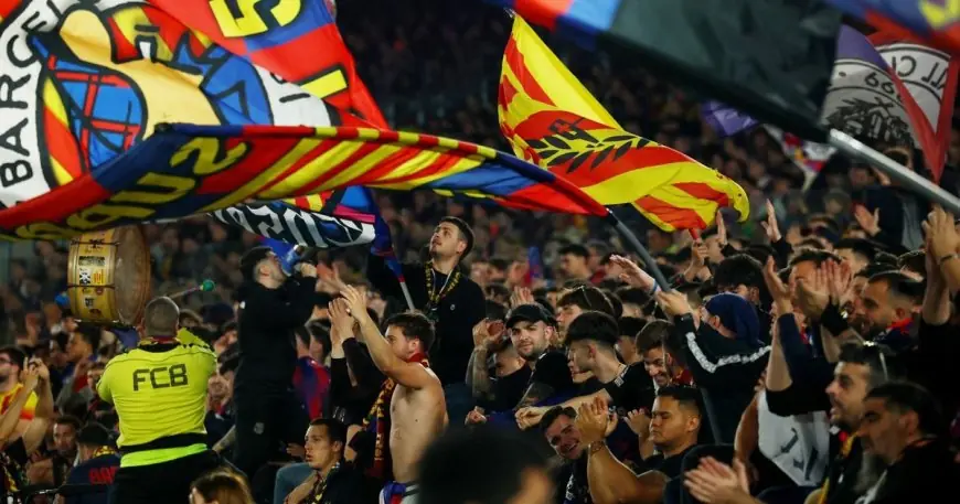 برشلونة يستنكر بشدة التعامل العنيف مع جمهوره في إلتشي